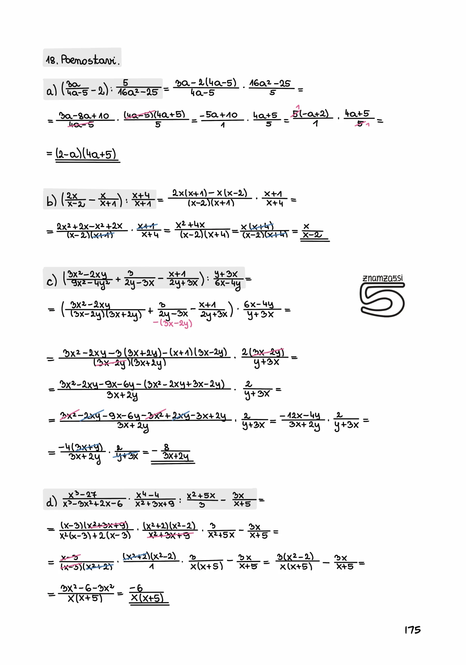 naloge - algebrski ulomki